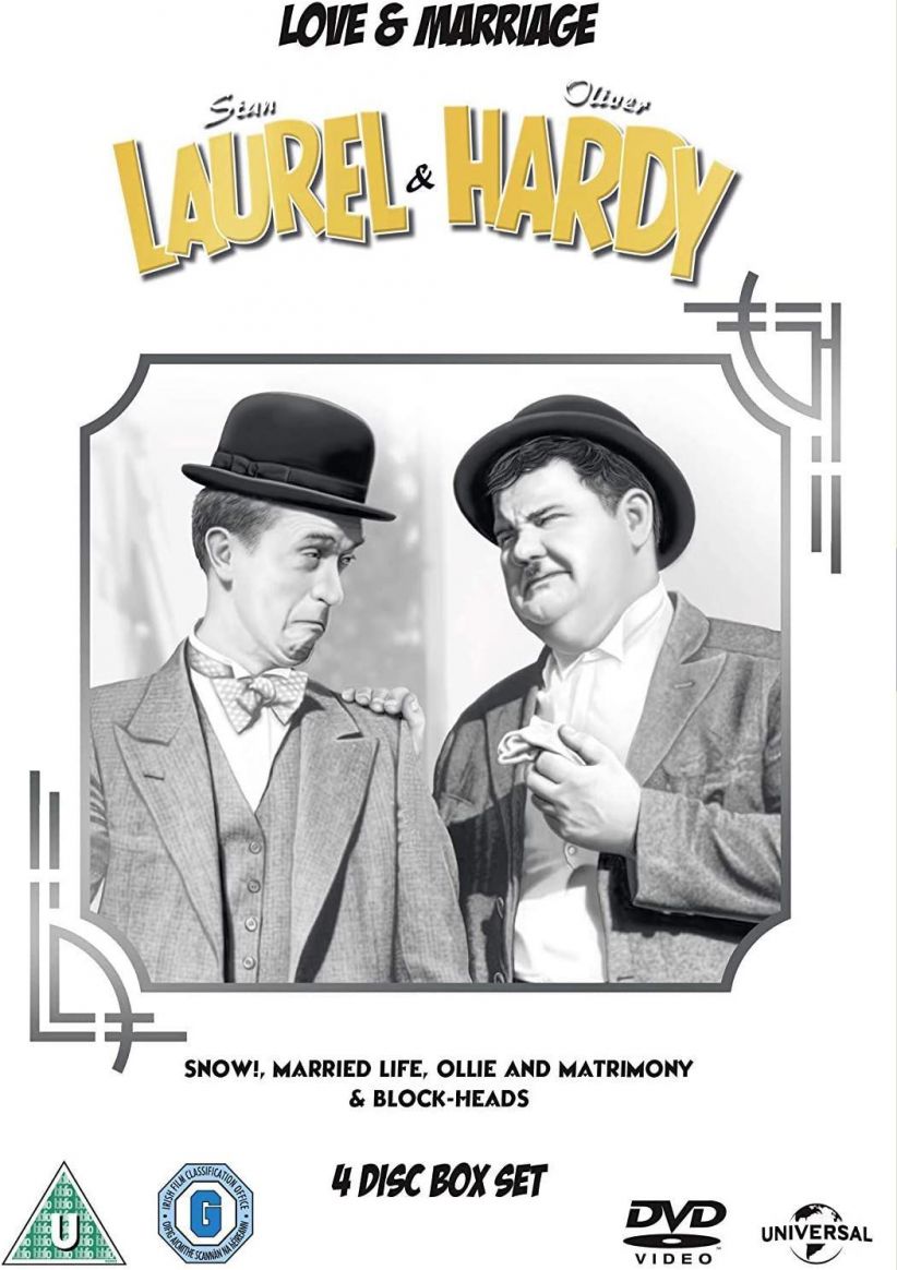 Laurel & Hardy: Love & Marriage on DVD