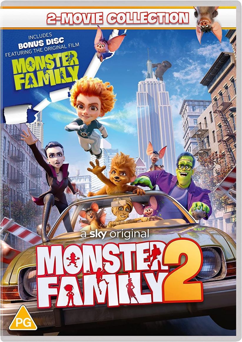 Monster Family 2 (Includes Bonus Disc Featuring Original Monster Family Film) on DVD