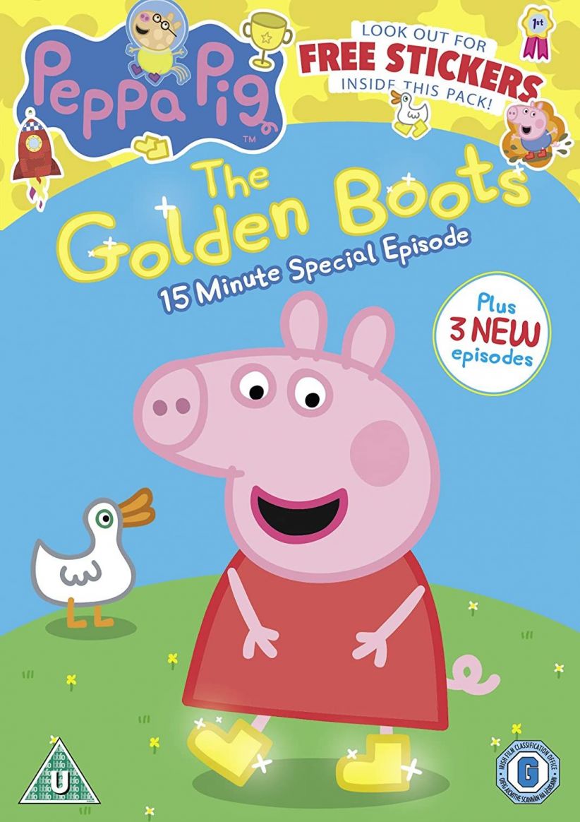 Peppa Pig: The Golden Boots on DVD