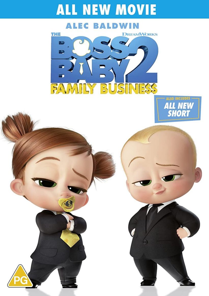 The Boss Baby 2: Family Business on DVD