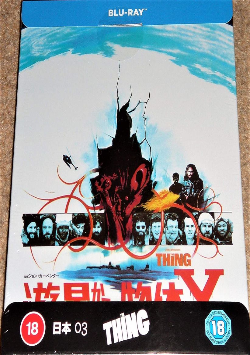 The Thing - Japanese Artwork Series Limited Edition Steelbook on Blu-ray