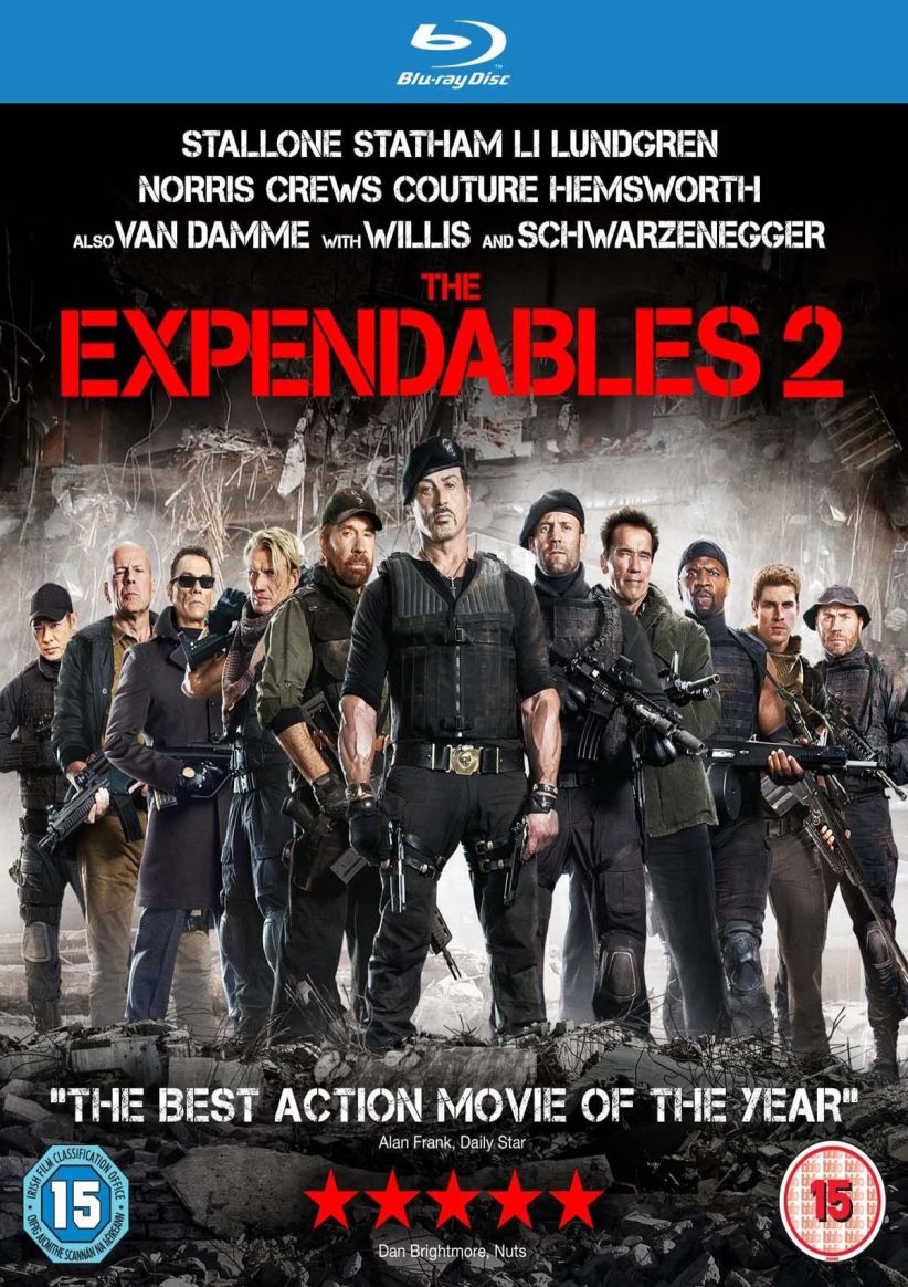 Expendables 2 on Blu-ray