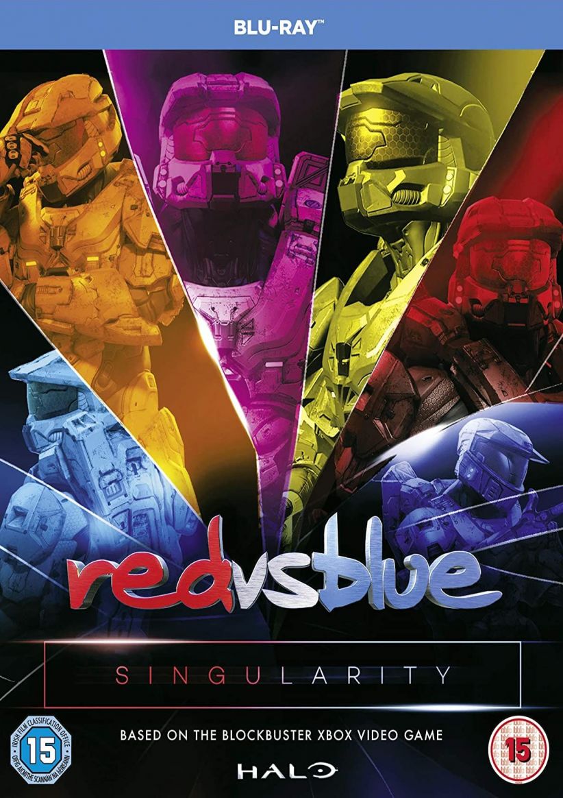 Red Vs Blue Singularity on Blu-ray