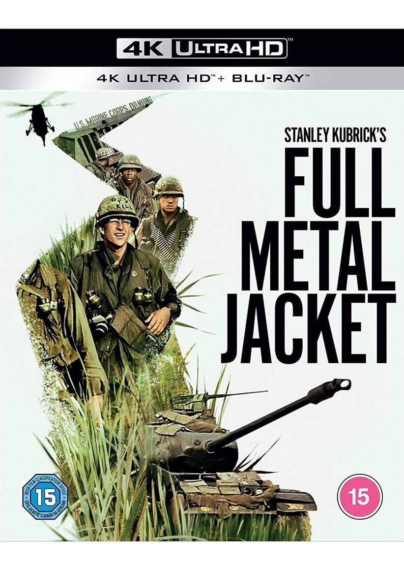 Full Metal Jacket 4k Ultra-HD on Blu-ray