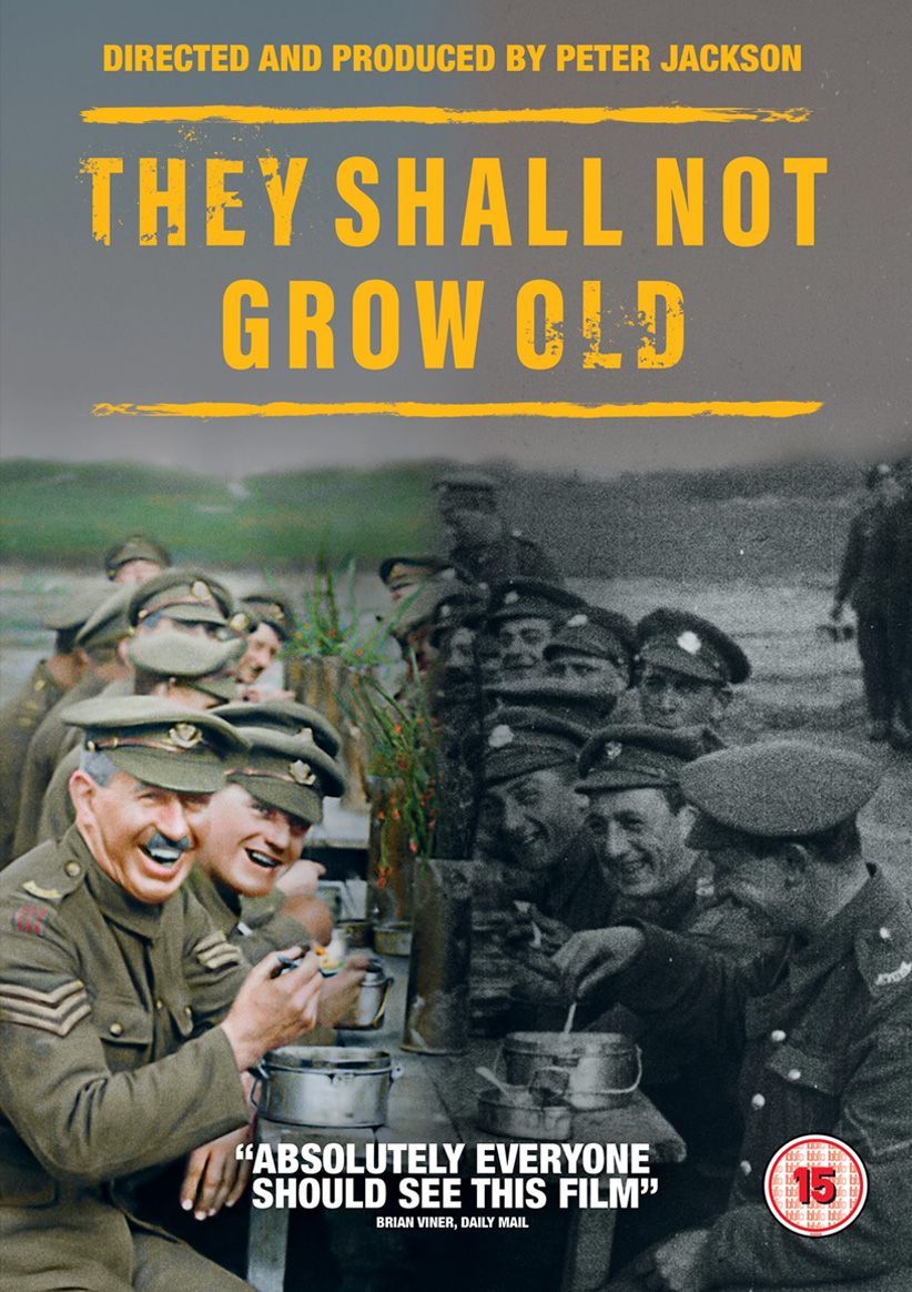 They Shall Not Grow Old on DVD