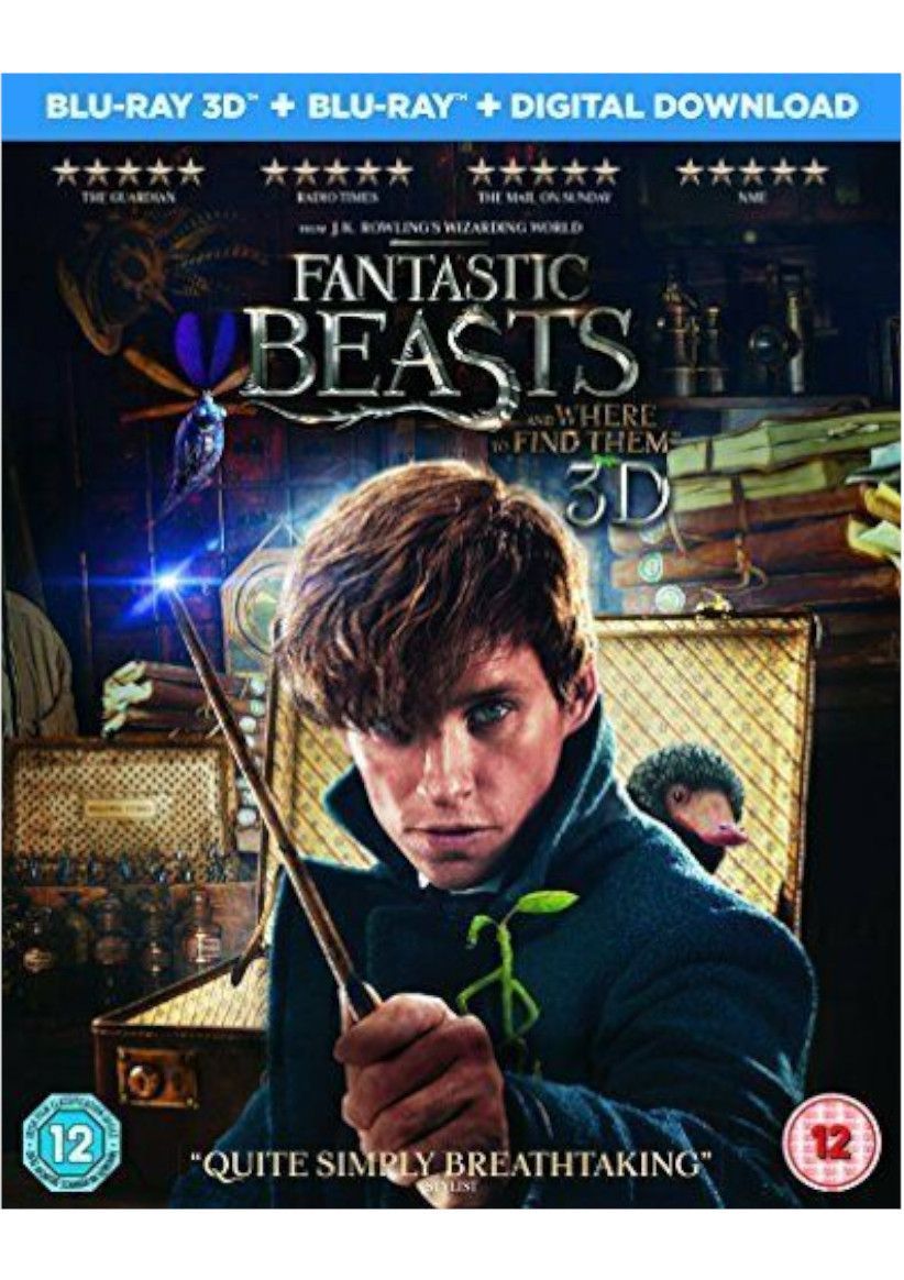 Fantastic Beasts and Where To Find Them (Blu-ray 3D + Blu-ray) on Blu-ray