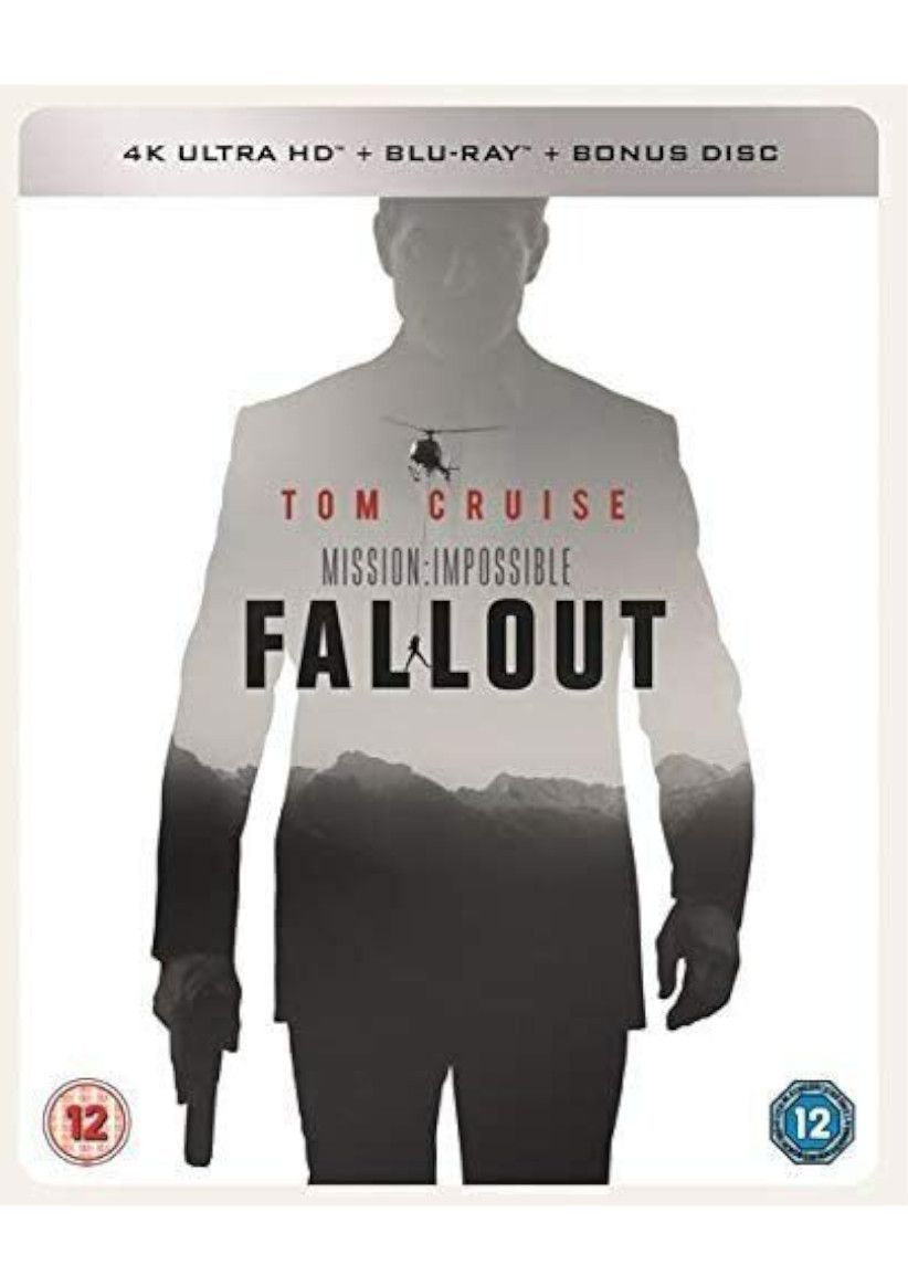 Mission Impossible Fallout Steelbook UK Exclusive (4K Ultra HD +Blu-ray) on 4K UHD