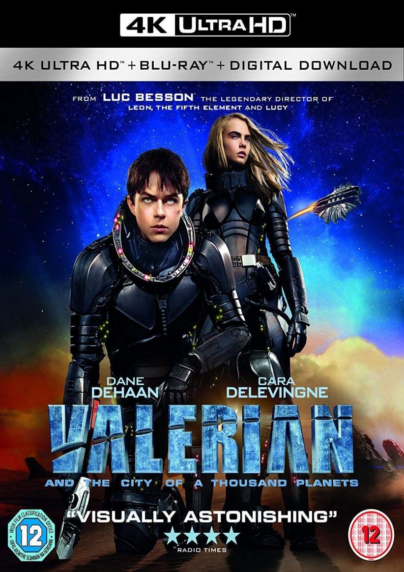 Valerian and the City of A Thousand Planets on Blu-ray