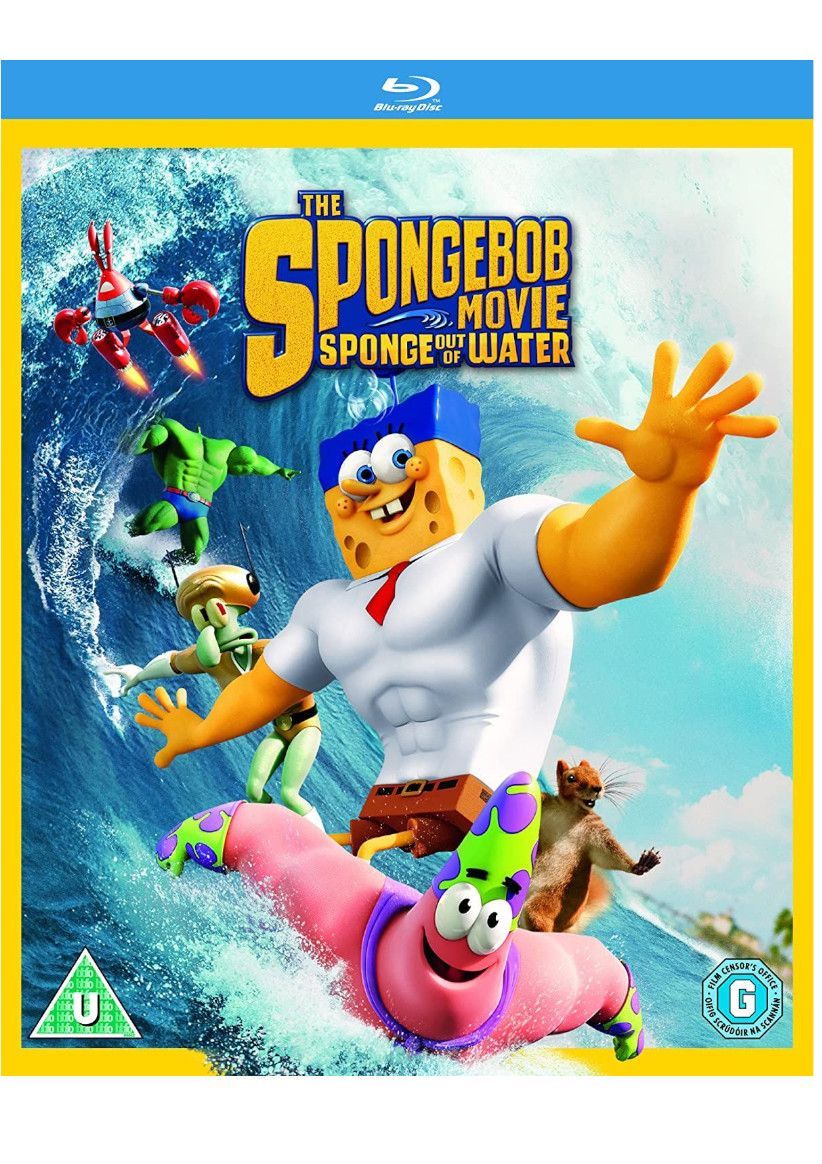 The Spongebob Movie: Sponge Out of Water on Blu-ray