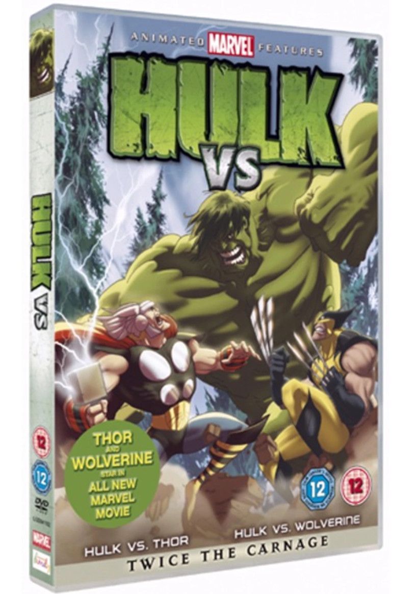 Hulk Vs. Wolverine Vs. Thor on DVD