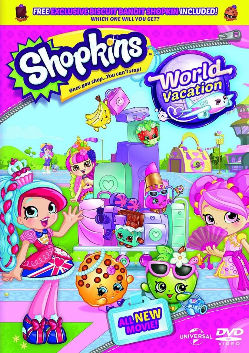 Shopkins - World Vacation (includes exclusive Shopkin figure) on DVD