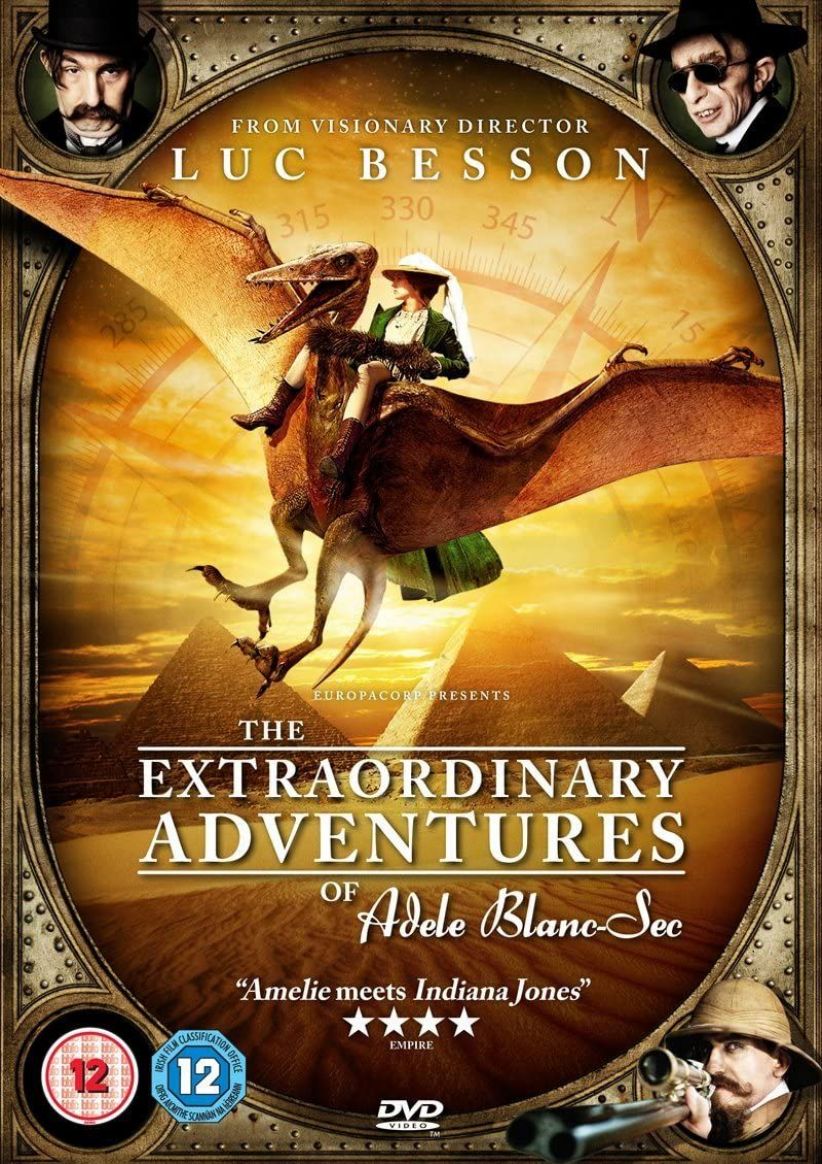 The Extraordinary Adventures of Adele Blanc-Sec on DVD