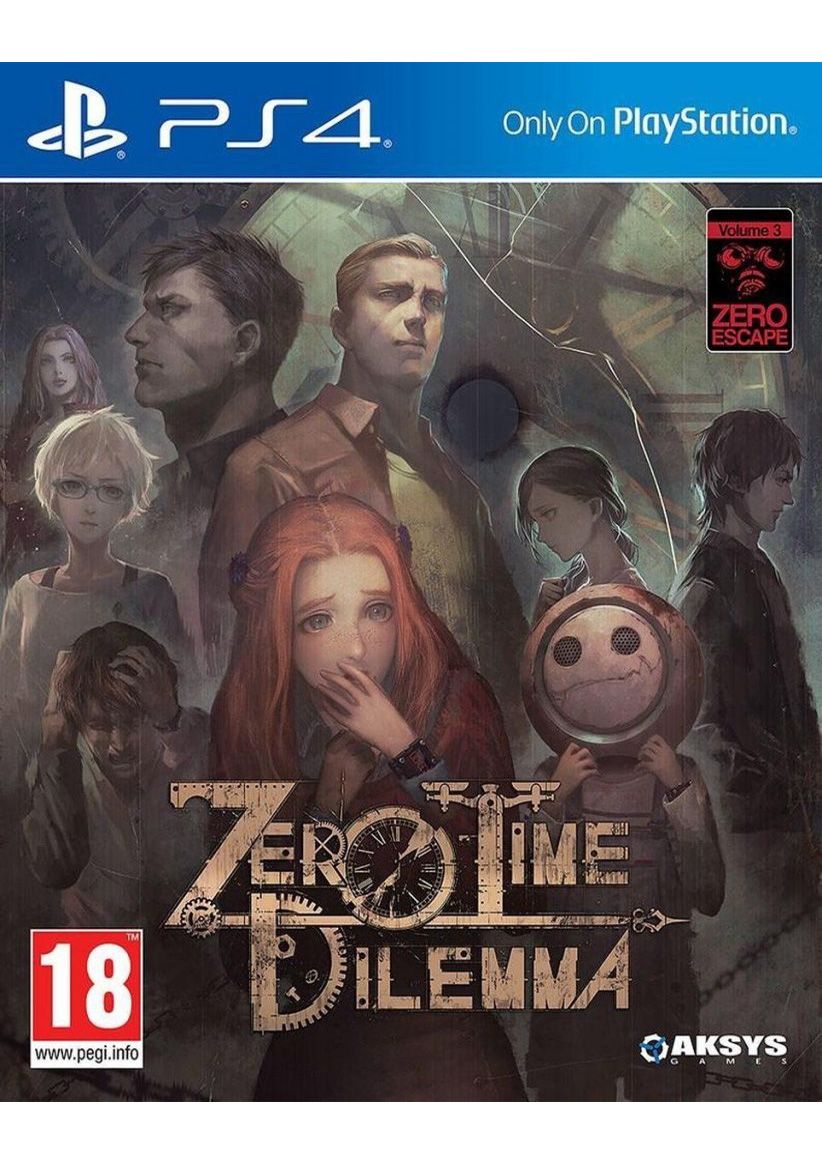 Zero Escape: Zero Time Dilemma on PlayStation 4