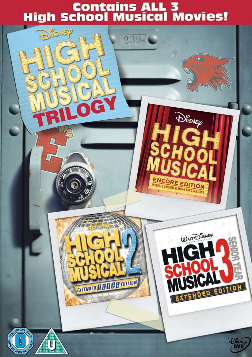 High School Musical 1-3 on DVD