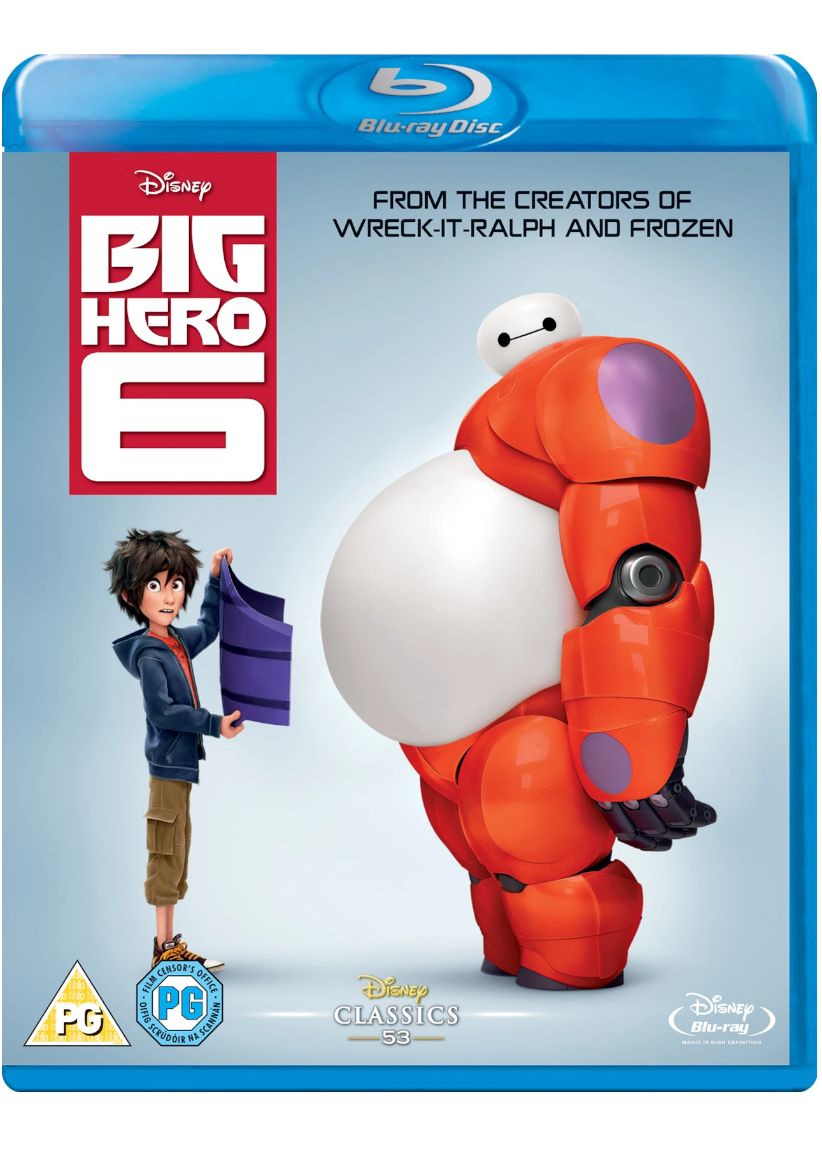 Big Hero 6 on Blu-ray