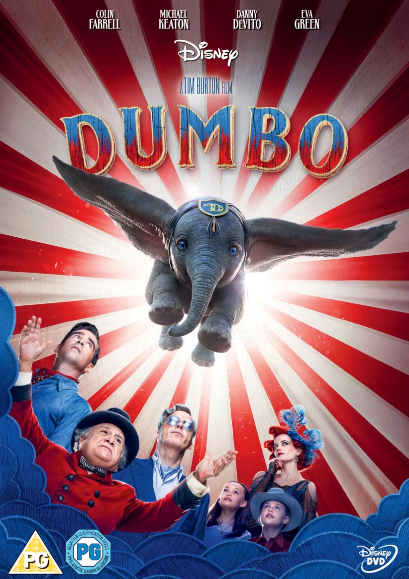 Disney Dumbo Live Action on DVD