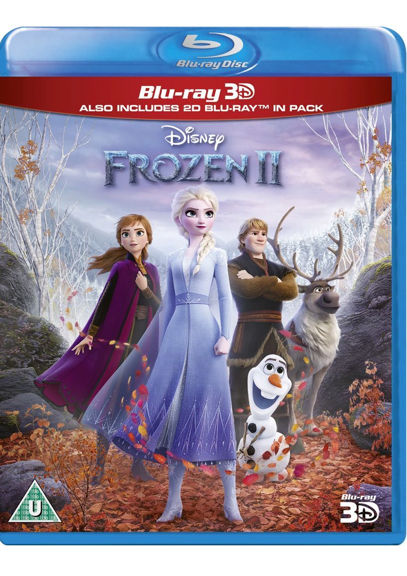 Frozen 2 3D on Blu-ray