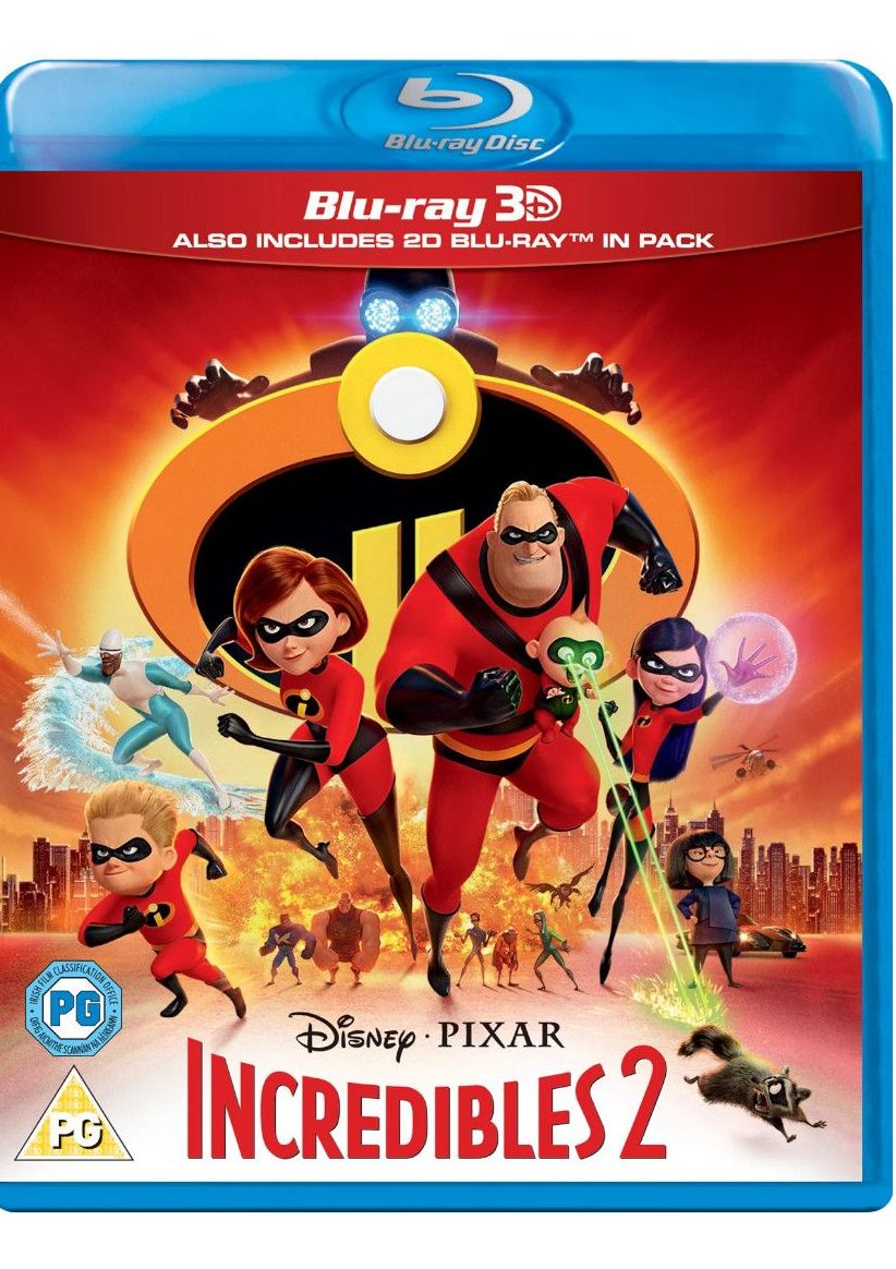 Incredibles 2 (3D) on Blu-ray
