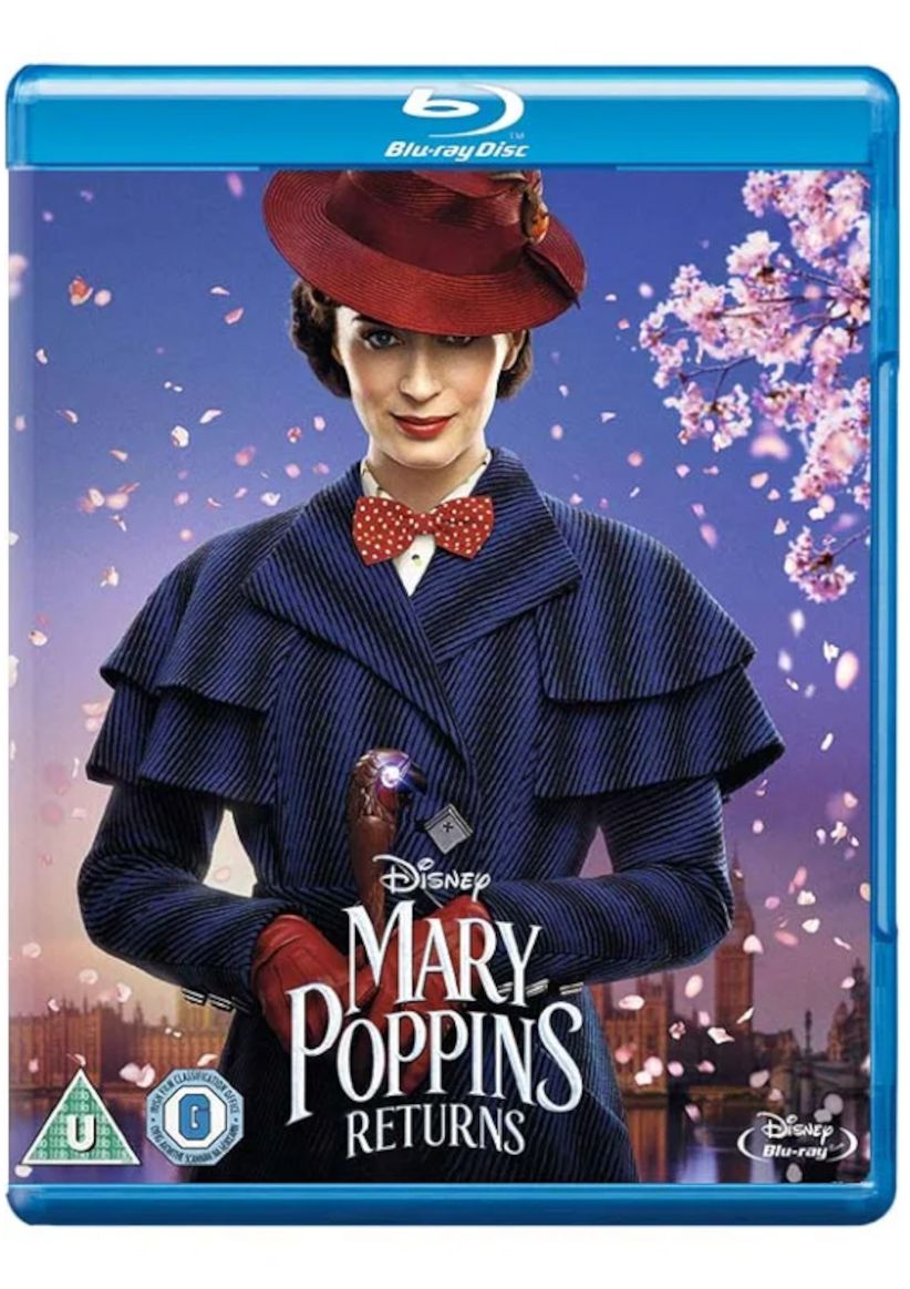 Mary Poppins Returns (Includes Sing-Along Version) on Blu-ray