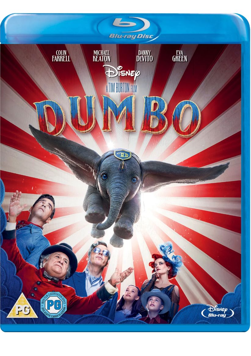 Disney's Dumbo Live Action on Blu-ray