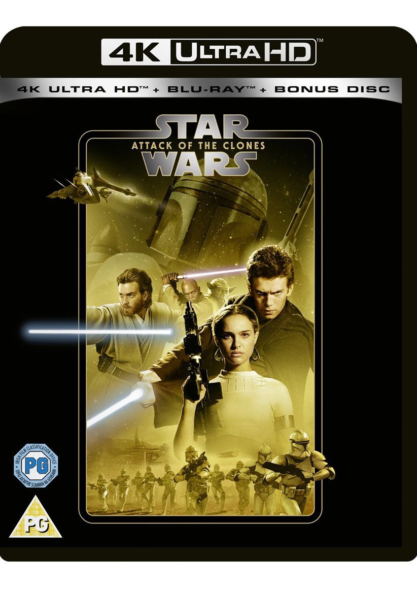 Star Wars Episode II: Attack of the Clones on Blu-ray