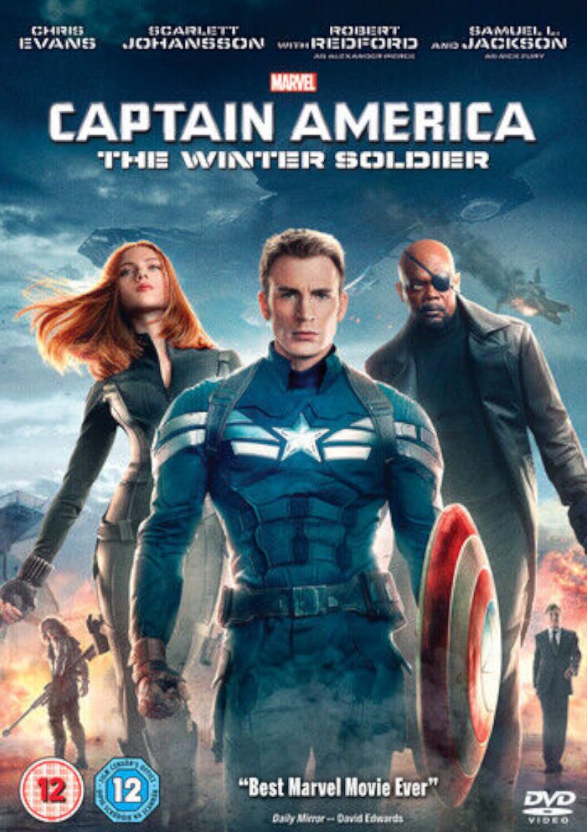 Captain America: The Winter Soldier on DVD