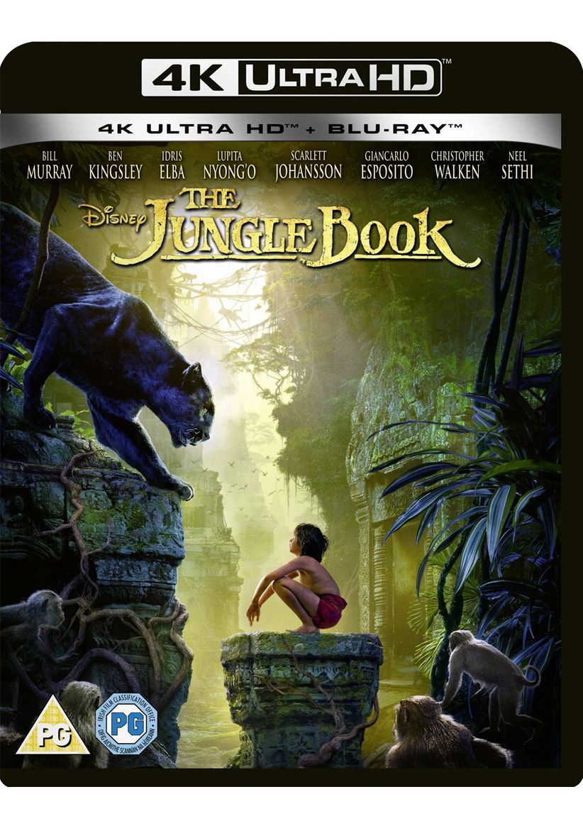 The Jungle Book (live action) on 4K UHD