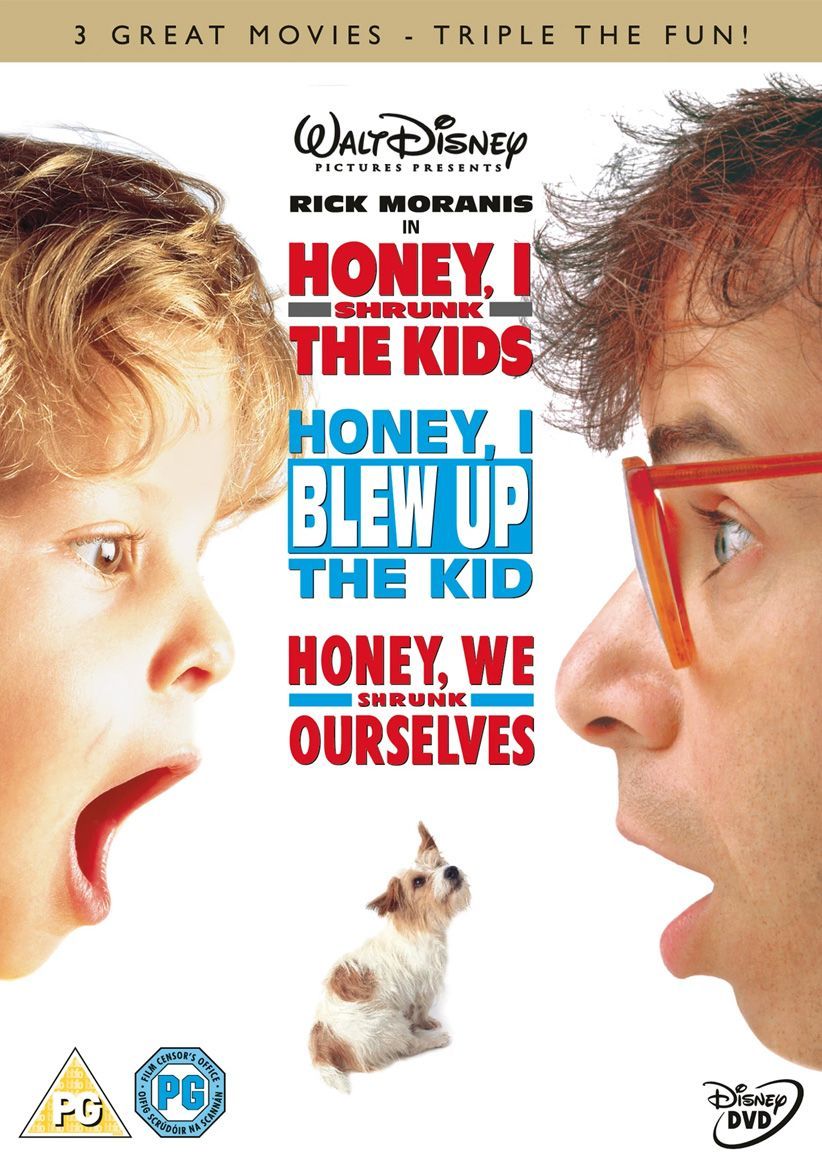 Honey, I Shrunk The Kids (3 Film Collection) on DVD
