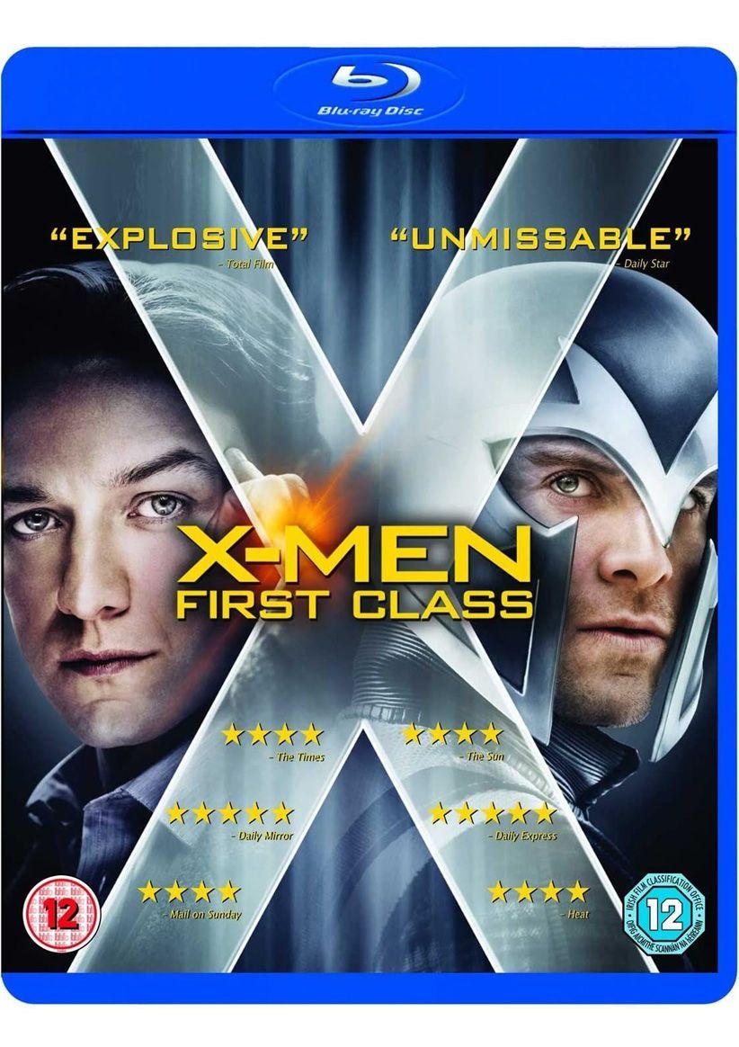 X-Men: First Class on Blu-ray