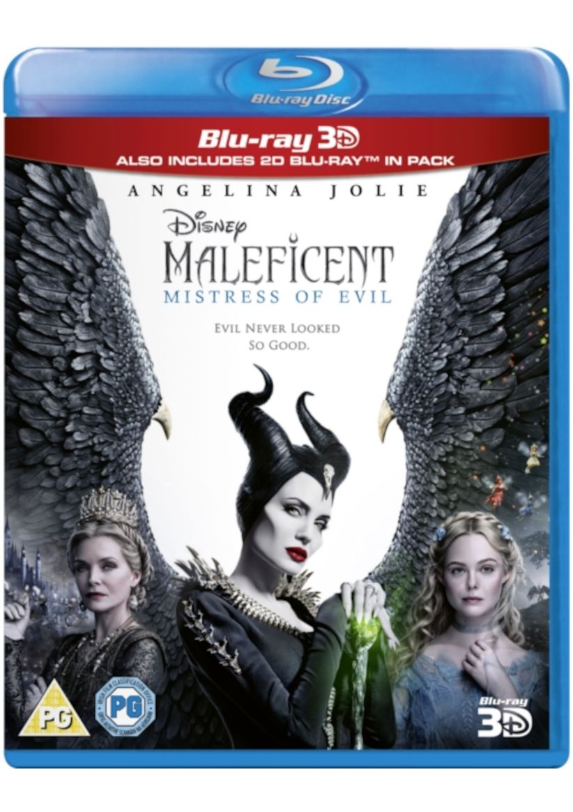 Maleficent: Mistress of Evil 3D on Blu-ray