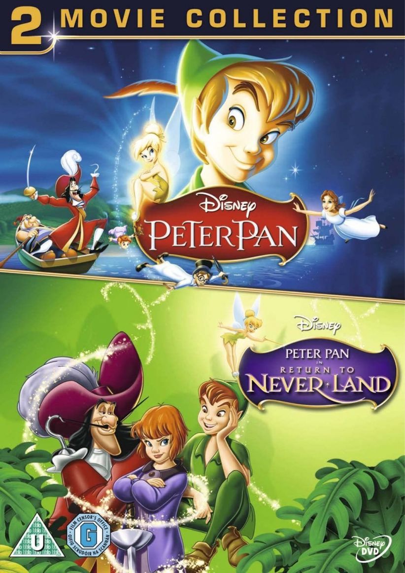 Peter Pan 1 and 2 on DVD
