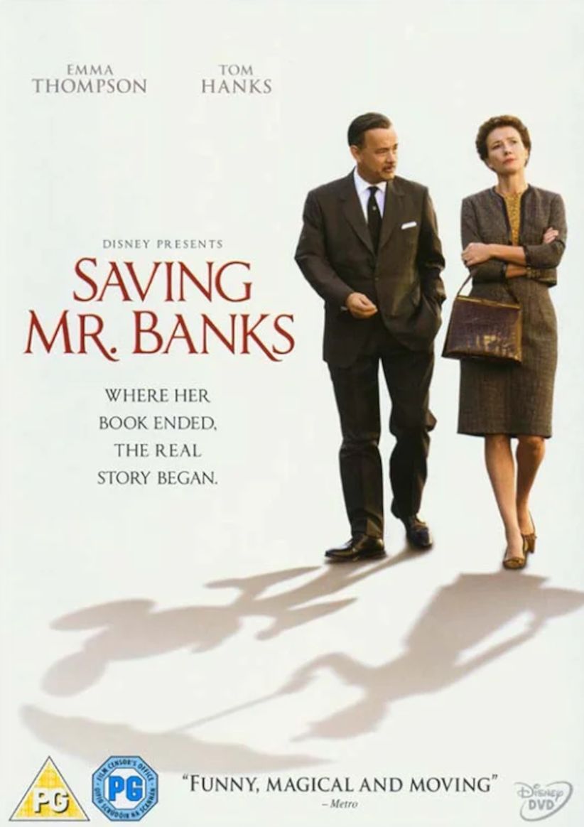 Saving Mr Banks on DVD