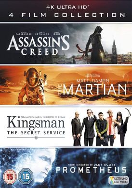 4K Ultra-HD Film Collection (Assassin's Creed, The Martian, ... 