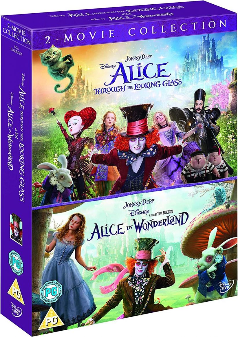 Alice in Wonderland 2 Movie Collection on DVD