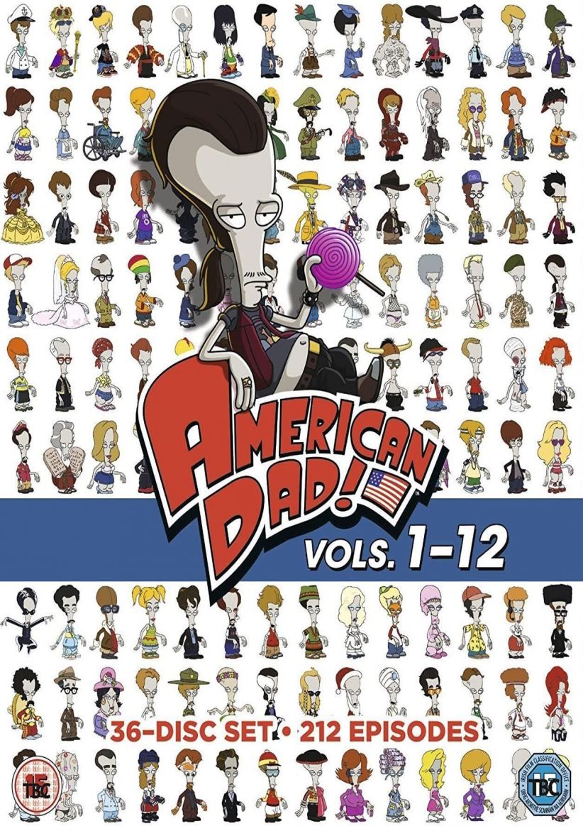 American Dad Volume 1-12 on DVD