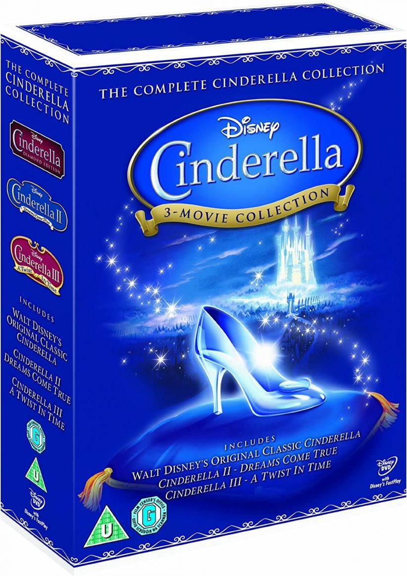 Cinderella, Dreams Come True and Twist in Time on DVD
