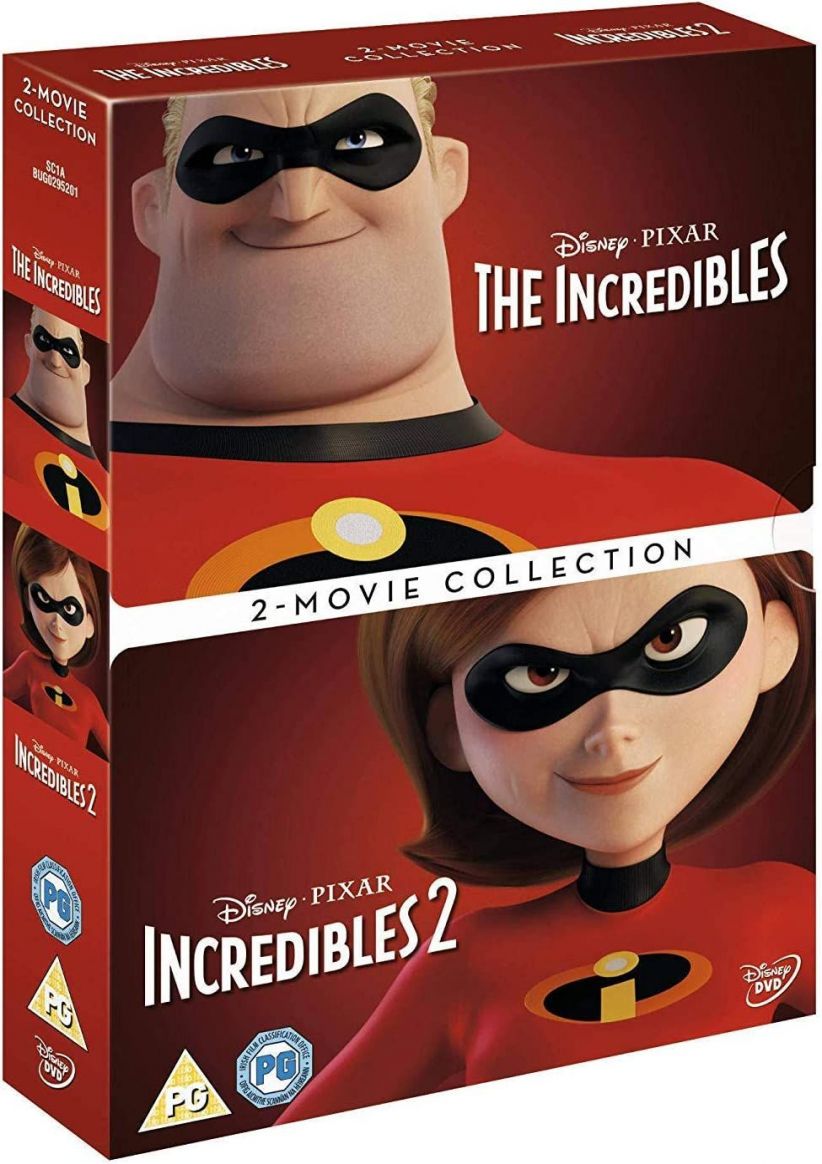 Incredibles 1 & 2 Box set on DVD