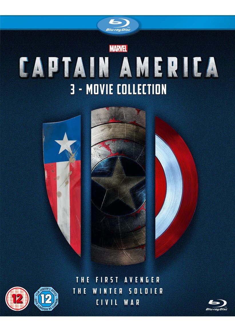 Captain America 1-3 on Blu-ray