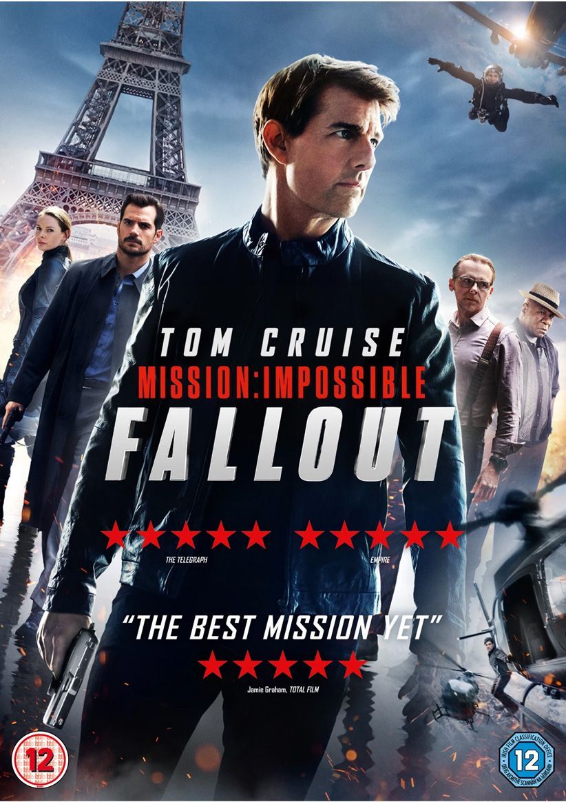 Mission Impossible Fallout on DVD