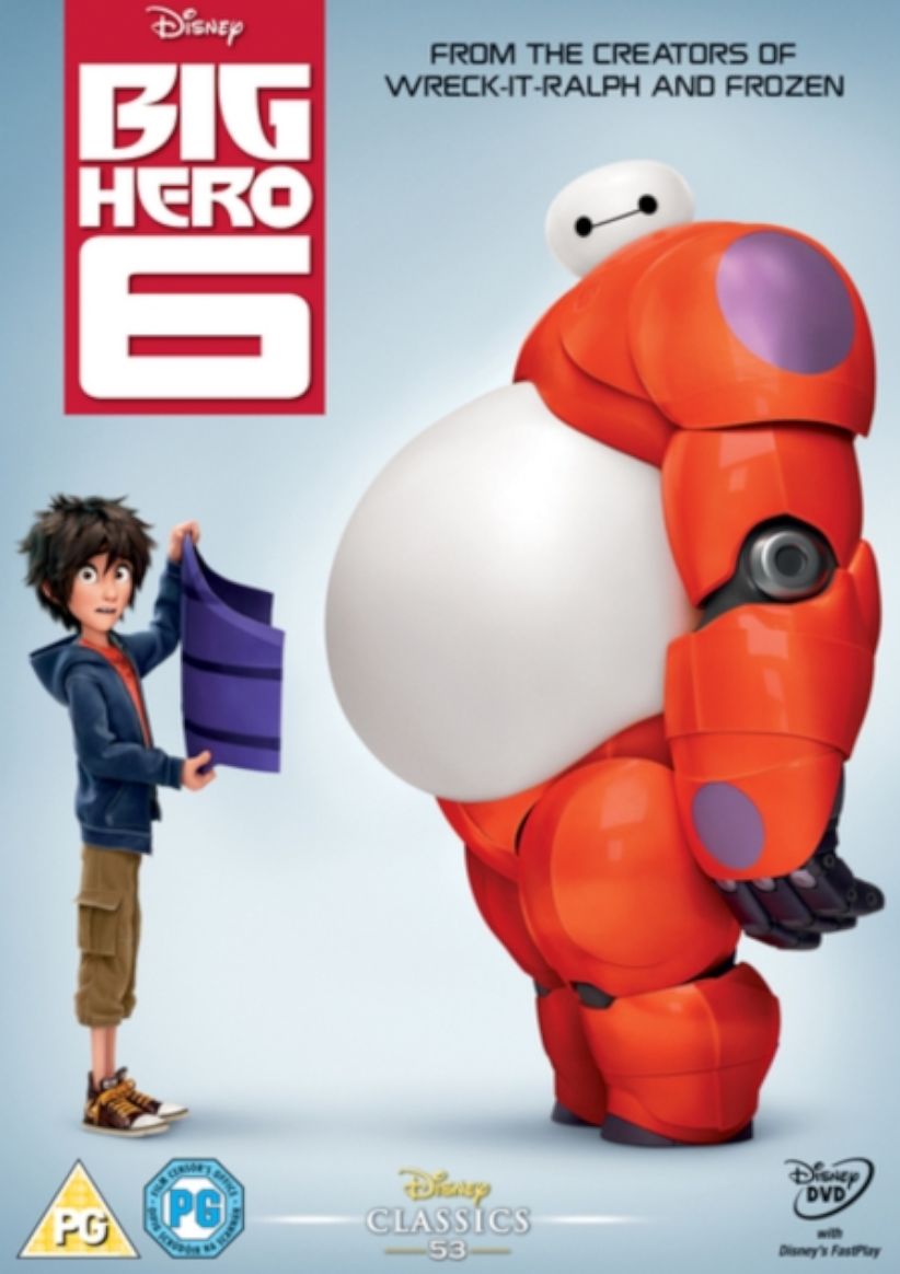 Big Hero 6 on DVD