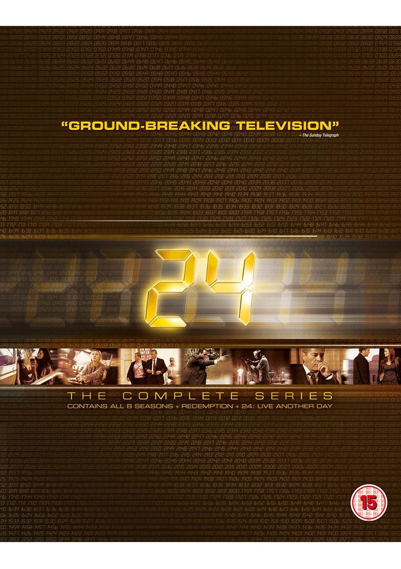 24 - Season 1-9 on DVD