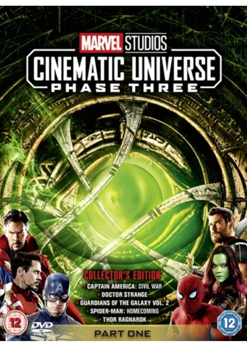 Marvel Studios Cinematic Universe: Phase Three - Part One on DVD
