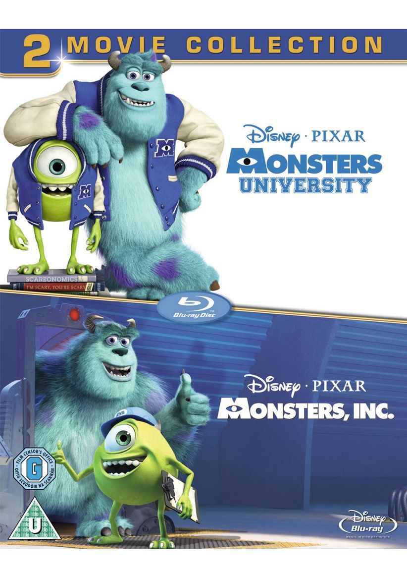 Monsters, Inc./Monsters University on Blu-ray