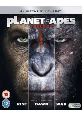 Planet of the Apes Trilogy (4k Ultra-HD + Blu-ray)... 