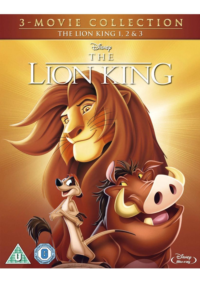 The Lion King 1-3 on Blu-ray