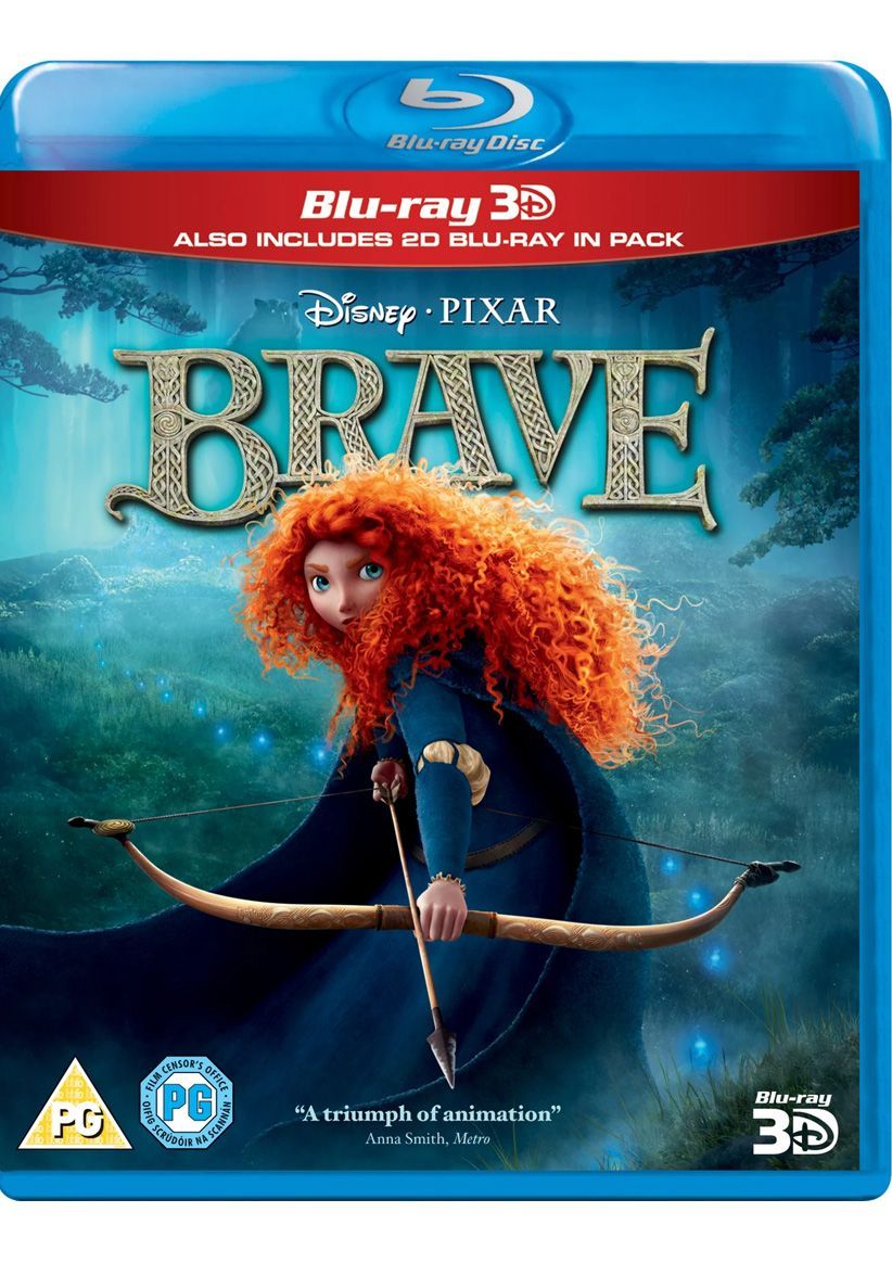 Brave (3D) on Blu-ray