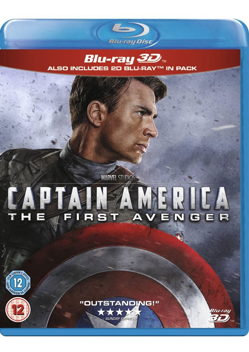 Captain America: First Avenger (3D) on Blu-ray