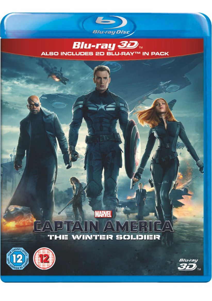 Captain America: The Winter Soldier (3D) on Blu-ray