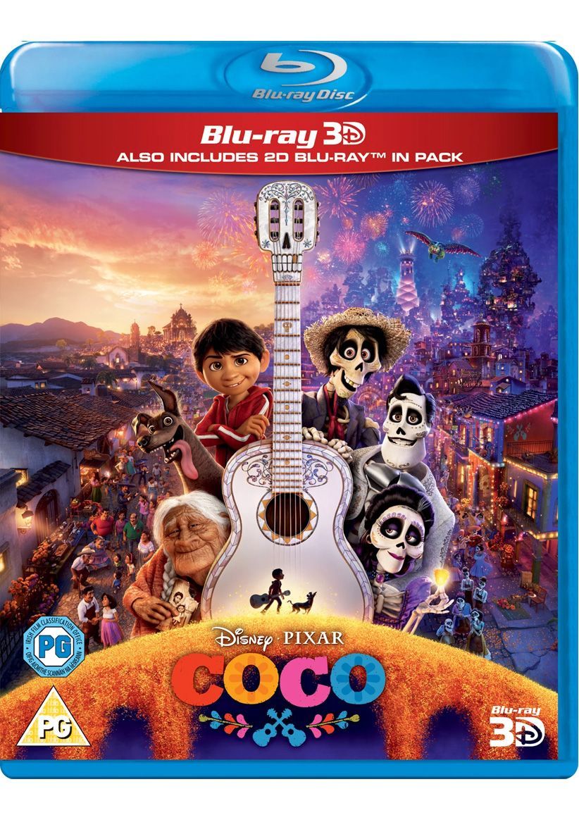 Coco (3D) on Blu-ray