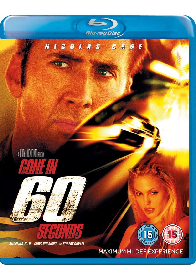 Gone in Sixty Seconds on Blu-ray
